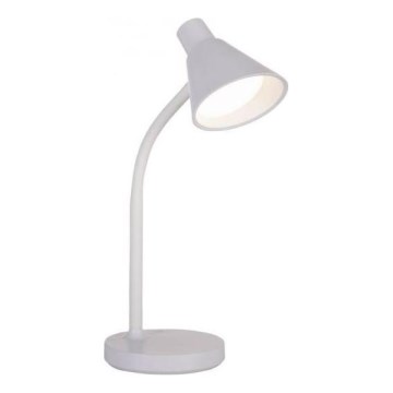 JUST LIGHT. 11248-16 - Lámpara de mesa LED flexible PIXIE LED/4,5W/230V blanca