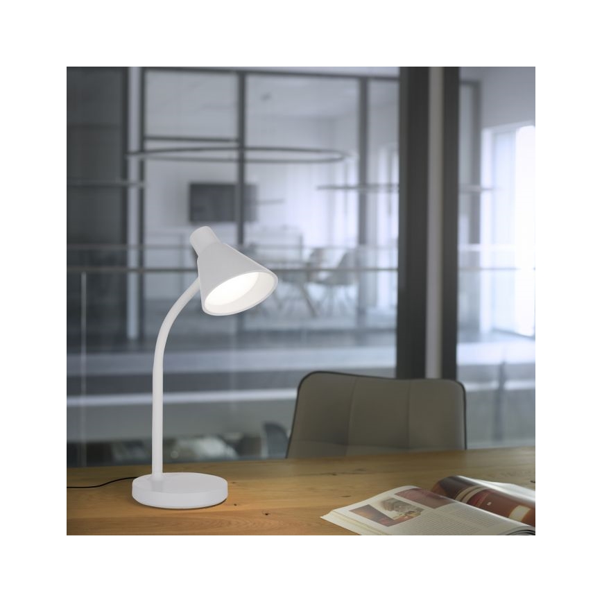 JUST LIGHT. 11248-16 - Lámpara de mesa LED flexible PIXIE LED/4,5W/230V blanca