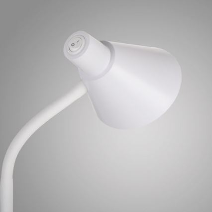 JUST LIGHT. 11248-16 - Lámpara de mesa LED flexible PIXIE LED/4,5W/230V blanca