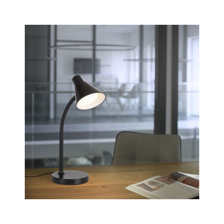 JUST LIGHT. 11248-18 - LED Lámpara de mesa flexible PIXIE LED/4,5W/230V negro
