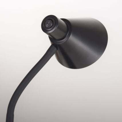 JUST LIGHT. 11248-18 - LED Lámpara de mesa flexible PIXIE LED/4,5W/230V negro