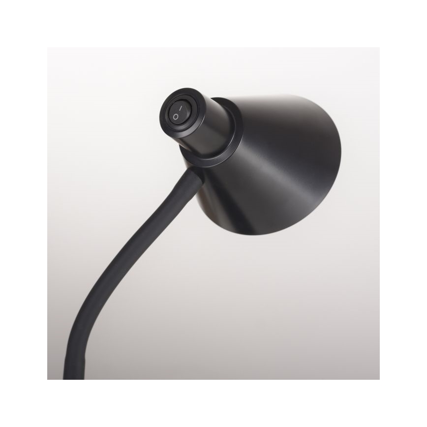 JUST LIGHT. 11248-18 - LED Lámpara de mesa flexible PIXIE LED/4,5W/230V negro