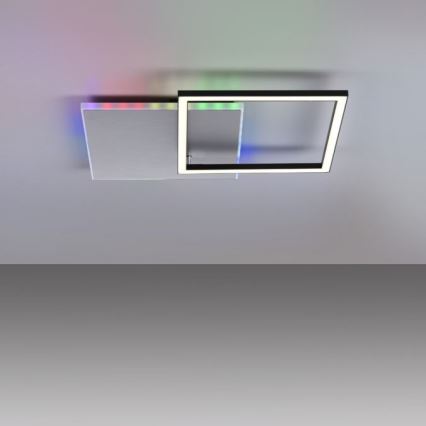 JUST LIGHT. 11327-95 - Plafón LED RGBW regulable RENDA LED/31W/230V 2700-5000K + control remoto