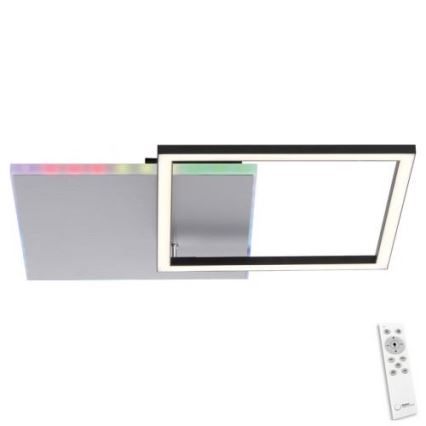 JUST LIGHT. 11327-95 - Plafón LED RGBW regulable RENDA LED/31W/230V 2700-5000K + control remoto