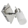 JUST LIGHT. 11931-55 - Foco LED de pared MAX 1xGU10/4W/230V cromo mate