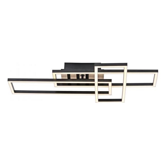 JUST LIGHT. 14051-79 - Lámpara de techo LED AKUSTIKA LED/20,5W/230V roble/negro