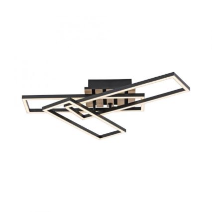 JUST LIGHT. 14051-79 - Lámpara de techo LED AKUSTIKA LED/20,5W/230V roble/negro