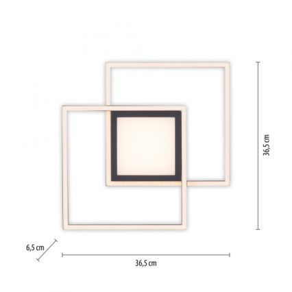 JUST LIGHT. 14144-18 - Plafón LED ASMIN LED/26W/230V