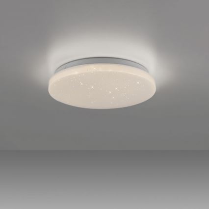 JUST LIGHT. 14275-16 - Plafón LED URANUS LED/10W/230V diá. 26 cm blanco
