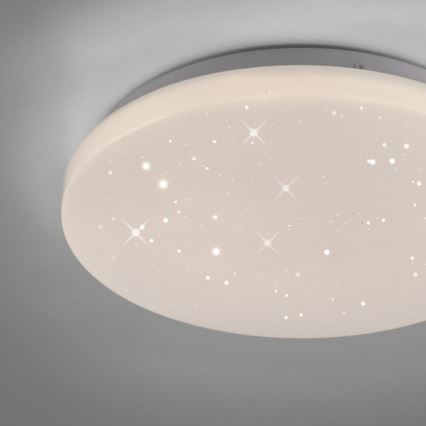 JUST LIGHT. 14275-16 - Plafón LED URANUS LED/10W/230V diá. 26 cm blanco