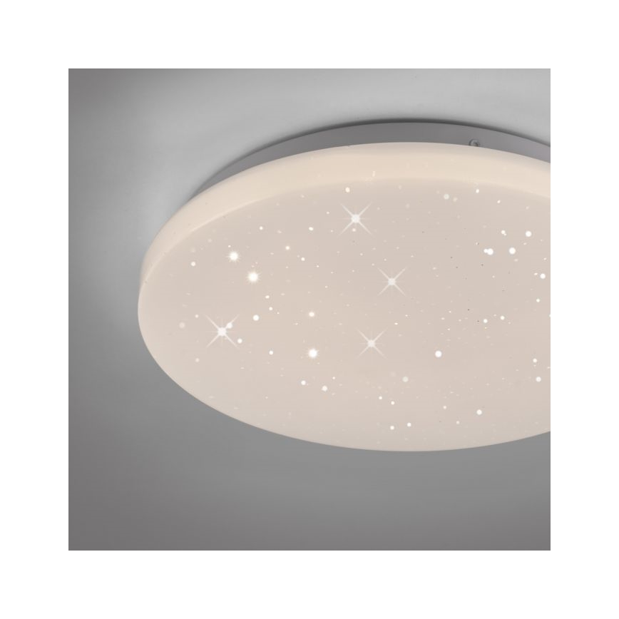 JUST LIGHT. 14275-16 - Plafón LED URANUS LED/10W/230V diá. 26 cm blanco