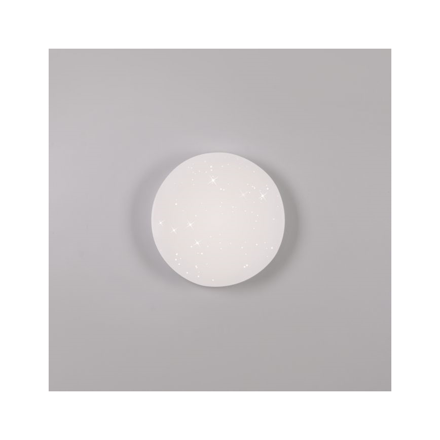 JUST LIGHT. 14275-16 - Plafón LED URANUS LED/10W/230V diá. 26 cm blanco