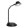JUST LIGHT. 14414-18 - Lámpara de mesa táctil flexible regulable con carga inalámbrica PUCKI LED/4,5W/230V negra