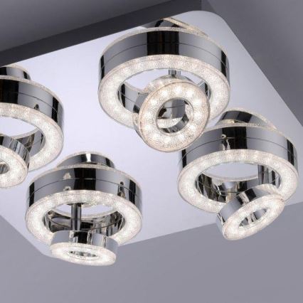 JUST LIGHT. 14662-17 - LED RGBW Foco regulable TIM LOLASMART 4xLED/5,9/230V 2700-5000K + control remoto
