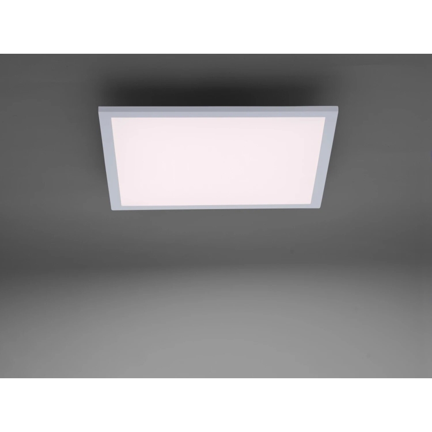 JUST LIGHT. 14681-16 - Panel LED RGB regulable de superficie LOLA FLAT LED/28W/230V 2700-5000K + control remoto