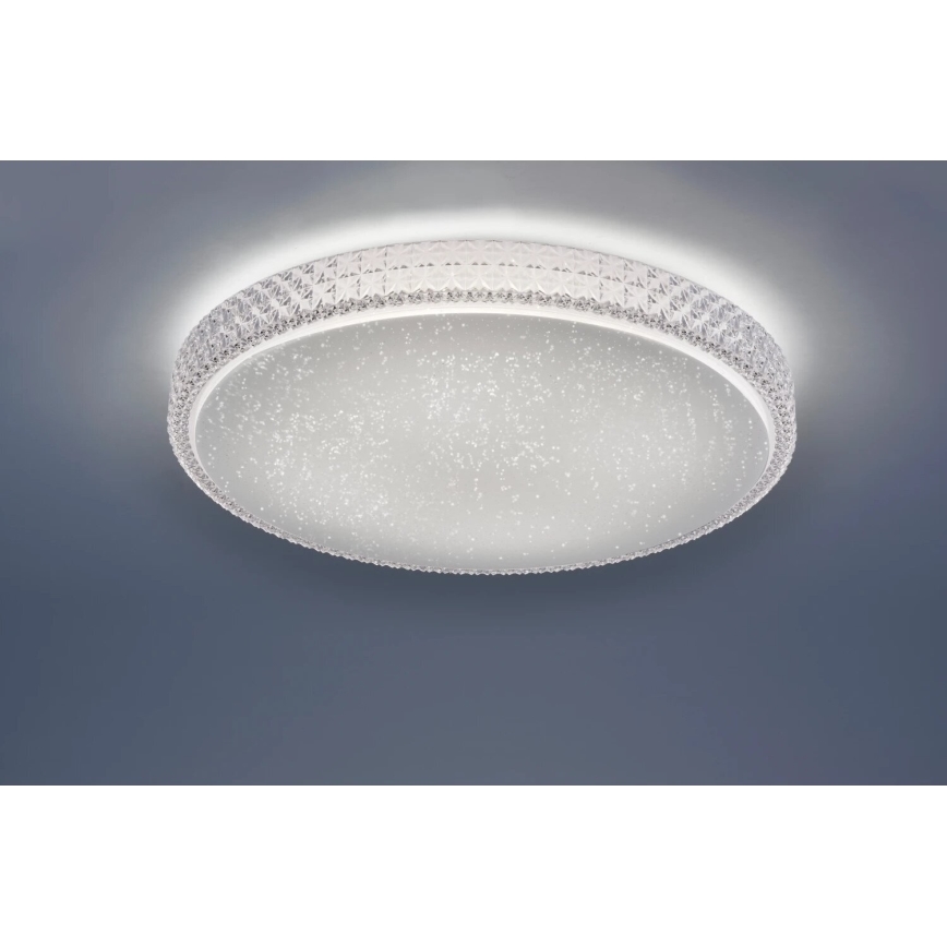 JUST LIGHT. 14745-00 - Plafón LED RGB regulable FRIDA LED/36W/230V 2700-5000K + control remoto