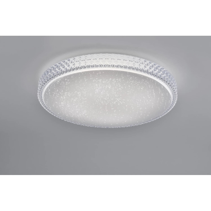 JUST LIGHT. 14745-00 - Plafón LED RGB regulable FRIDA LED/36W/230V 2700-5000K + control remoto