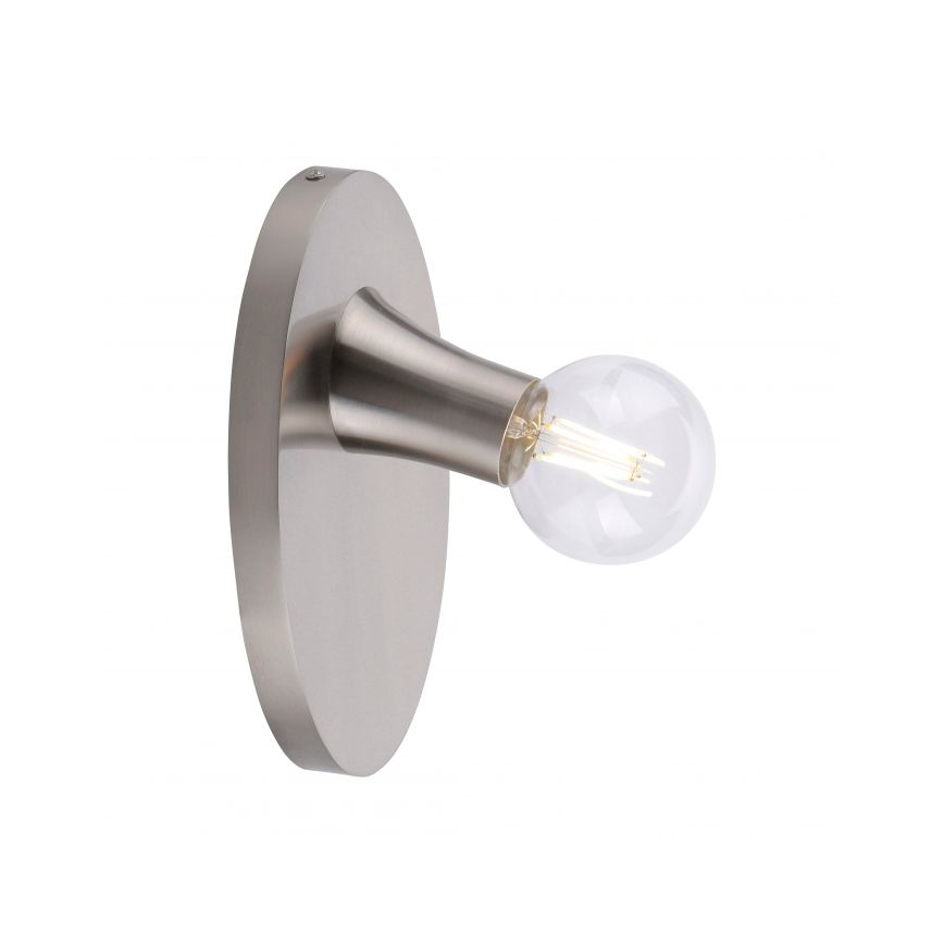 JUST LIGHT. 14777-55 - Plafón TURN ME 1xE27/60W/230V cromo mate