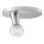 JUST LIGHT. 14777-55 - Plafón TURN ME 1xE27/60W/230V cromo mate