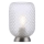 JUST LIGHT. 14906-55 - Lámpara de mesa REISHI 1xE27/40W/230V cromo mate