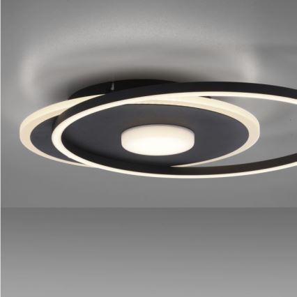 JUST LIGHT. 15046-18 - Plafón LED regulable DOMINO LED/26,5W/230V