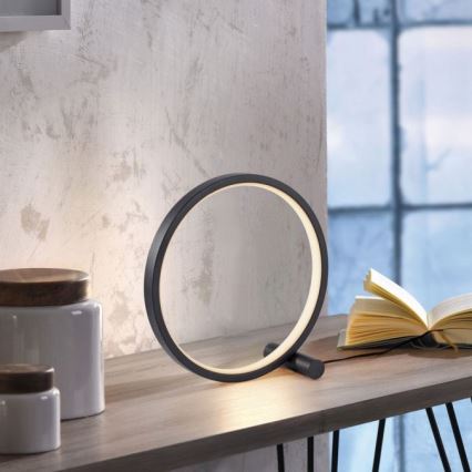 JUST LIGHT. 15395-18 - Lámpara de mesa LED MINI RITUS LED/10,5W/230V negro