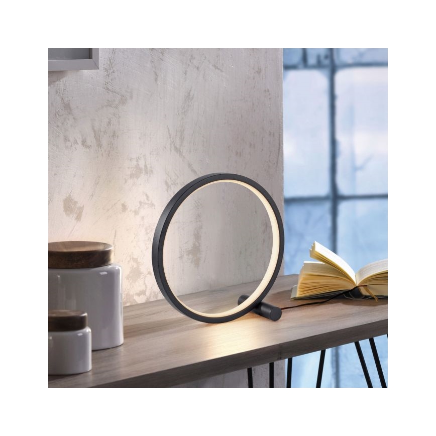 JUST LIGHT. 15395-18 - Lámpara de mesa LED MINI RITUS LED/10,5W/230V negro