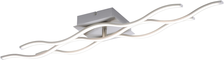 JUST LIGHT. 16266-55 - Plafón LED RGB regulable LOLA WAVE LED/30W/230V 2700-5000K + control remoto
