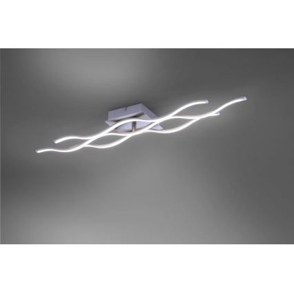 JUST LIGHT. 16266-55 - Plafón LED RGB regulable LOLA WAVE LED/30W/230V 2700-5000K + control remoto
