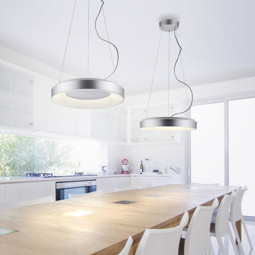 JUST LIGHT. 17075-21 - Lámpara de araña LED regulable KETO ANIKA LED/26,5W/230V 2700-5000K + control remoto