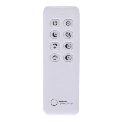 JUST LIGHT. 6245-18 - Lámpara de techo LED regulable LOOP 3xLED/11W/230V 2700-5000K + control remoto