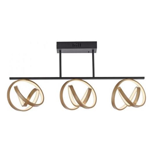 JUST LIGHT. 6245-18 - Lámpara de techo LED regulable LOOP 3xLED/11W/230V 2700-5000K + control remoto