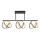 JUST LIGHT. 6245-18 - Lámpara de techo LED regulable LOOP 3xLED/11W/230V 2700-5000K + control remoto