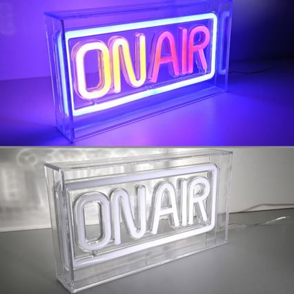 JUST LIGHT. 85013-70 - Decoración de mesa LED Neón NEON LED/4W/5V On Air