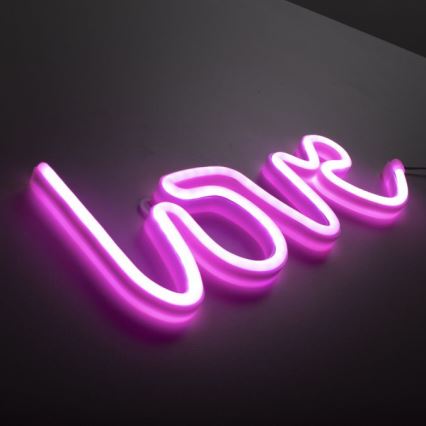 JUST LIGHT. 85021-87 - LED Decoración de pared de neón NEON LED/6,5W/5V Love
