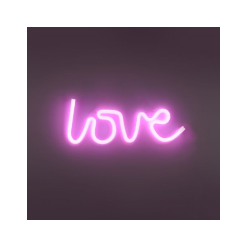 JUST LIGHT. 85021-87 - LED Decoración de pared de neón NEON LED/6,5W/5V Love