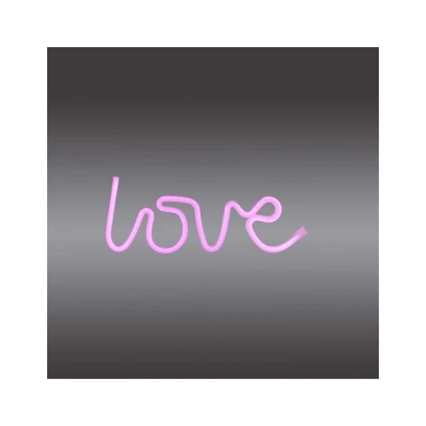 JUST LIGHT. 85021-87 - LED Decoración de pared de neón NEON LED/6,5W/5V Love