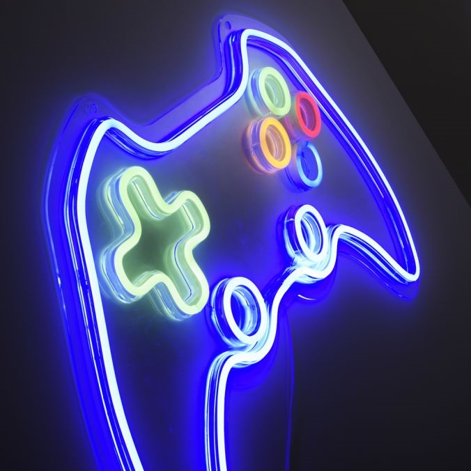 JUST LIGHT. 85022-70 - LED Decoración de pared de neón NEON 1xLED/6,5W/5V gamer