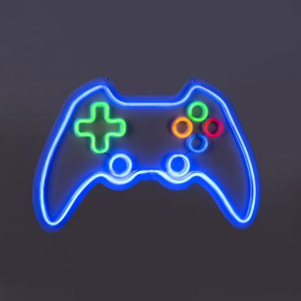 JUST LIGHT. 85022-70 - LED Decoración de pared de neón NEON 1xLED/6,5W/5V gamer