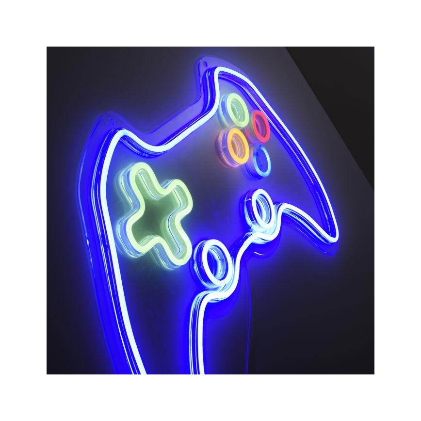 JUST LIGHT. 85022-70 - LED Decoración de pared de neón NEON 1xLED/6,5W/5V gamer