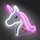JUST LIGHT. 85025-70 - Decoración de pared LED NEON LED/6,5W/5V unicornio