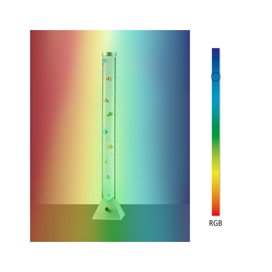 JUST LIGHT. 85106-55 - LED RGB Lámpara de pie decorativa AVA 12xLED/0,06W/230V