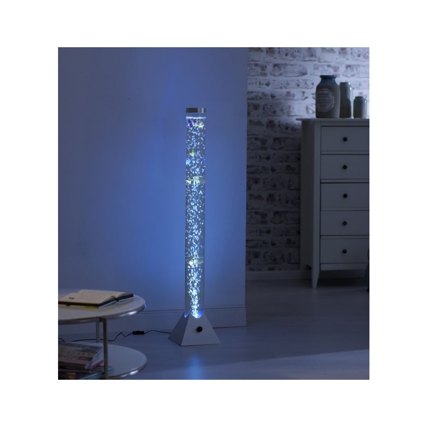 JUST LIGHT. 85106-55 - LED RGB Lámpara de pie decorativa AVA 12xLED/0,06W/230V