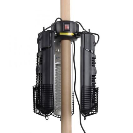 JUST LIGHT. 99513-18 - Elemento calefactor para exteriores GLOW 3x650W/1300W/2000W/230V IP34