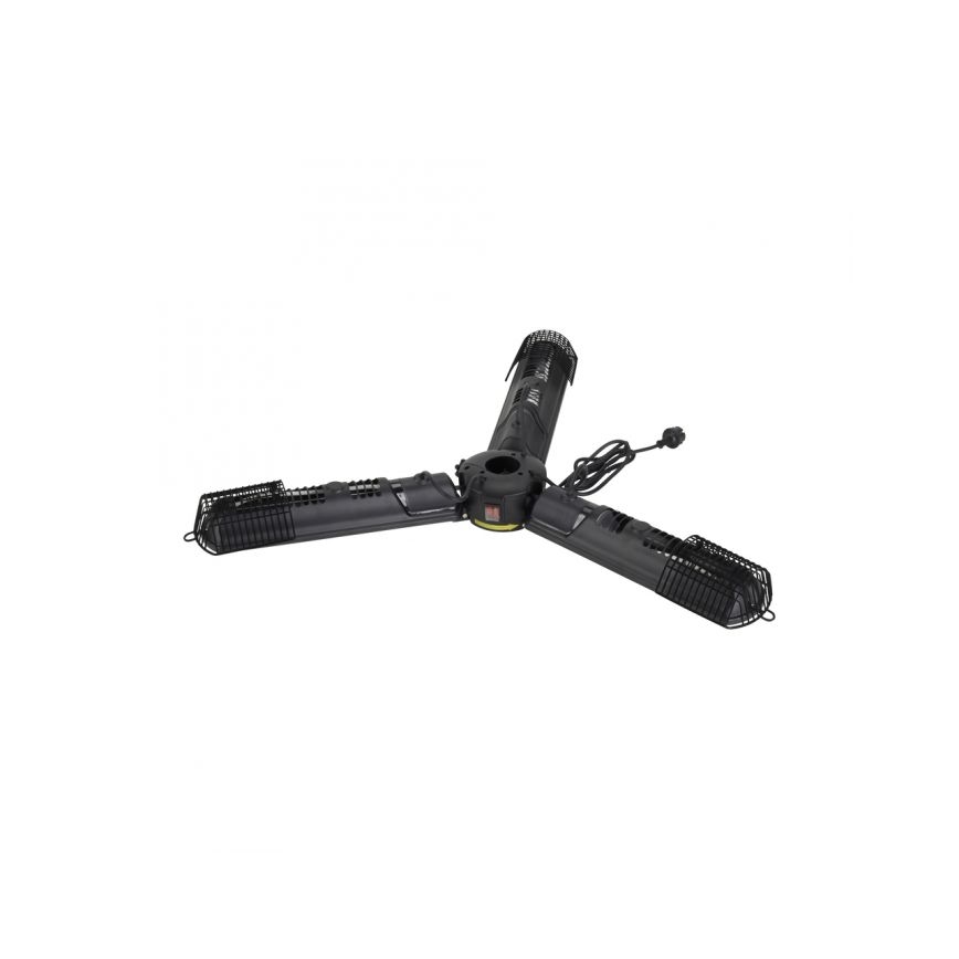 JUST LIGHT. 99513-18 - Elemento calefactor para exteriores GLOW 3x650W/1300W/2000W/230V IP34