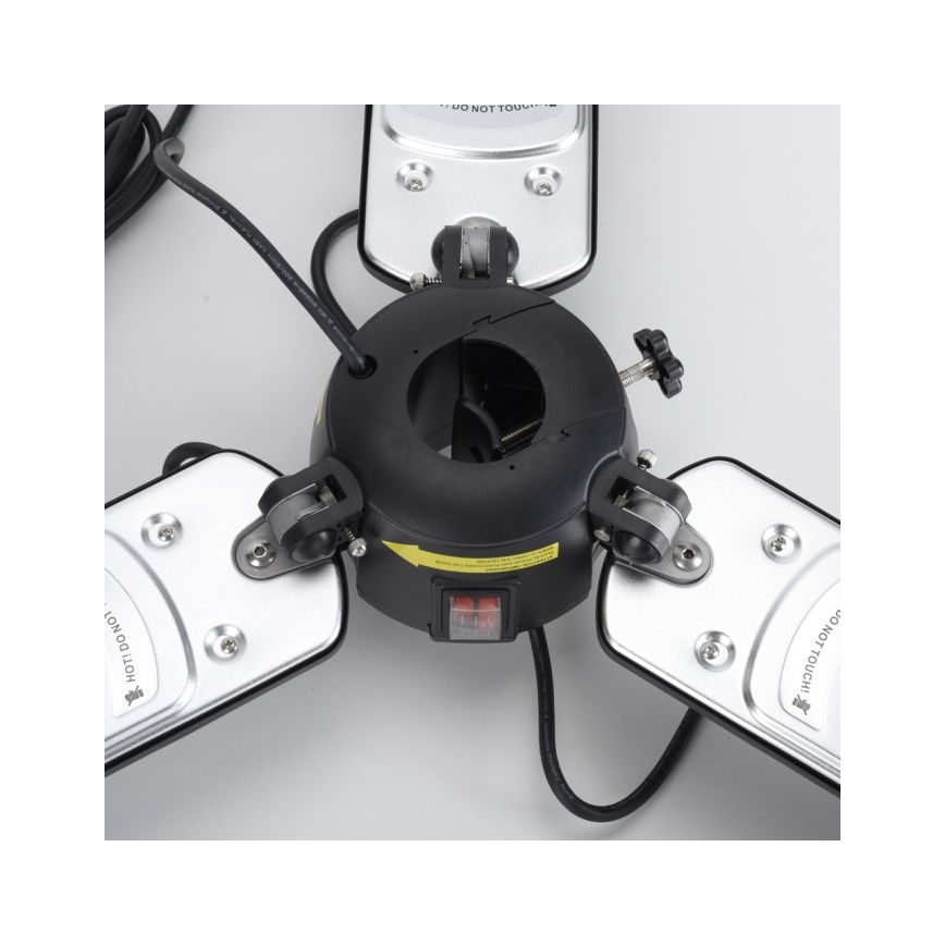 JUST LIGHT. 99513-18 - Elemento calefactor para exteriores GLOW 3x650W/1300W/2000W/230V IP34