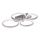 JUST LIGHT. L16271-55 - Plafón LED RGBW regulable JOHANNA LOLASMART LED/24W/230V 2700-5000K + control remoto