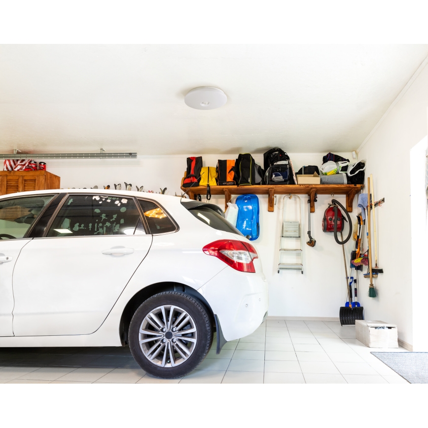 Lámpara de techo LED con sensor de movimiento y de crepúsculo FOGLER LED/24W/230V Ø 38 cm