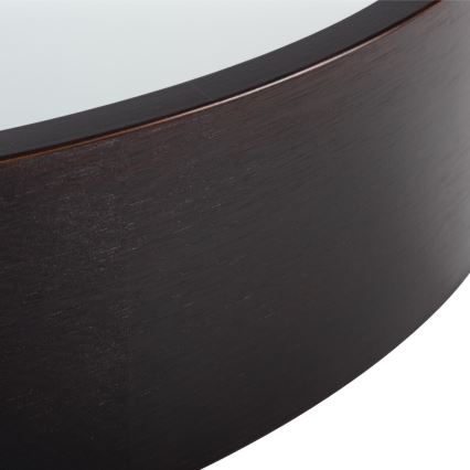 Plafón JASMIN 1xE27/20W/230V pino ø 27,5 cm wenge