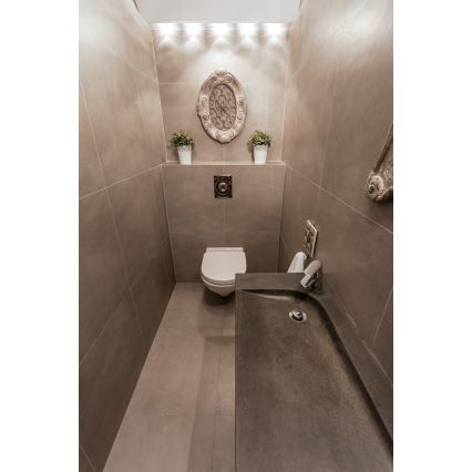 Lámpara empotrable de exterior LED IMBER LED/1W/12V 6500K diá. 3 cm 40 lm IP65 blanco